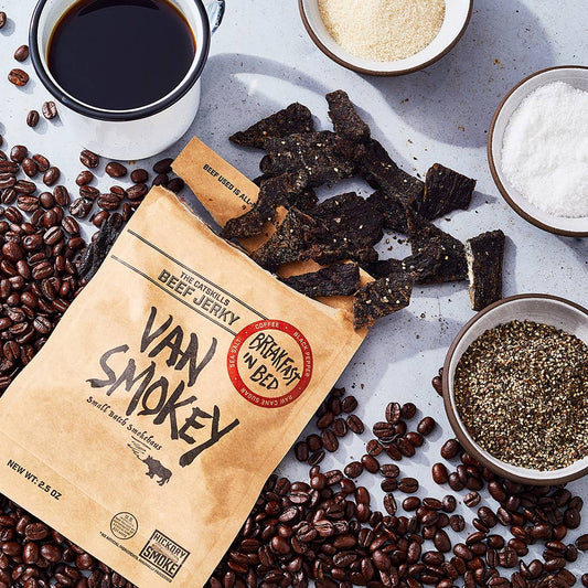 Van Smokey Breakfast in Bed Beef Jerky 2.5oz