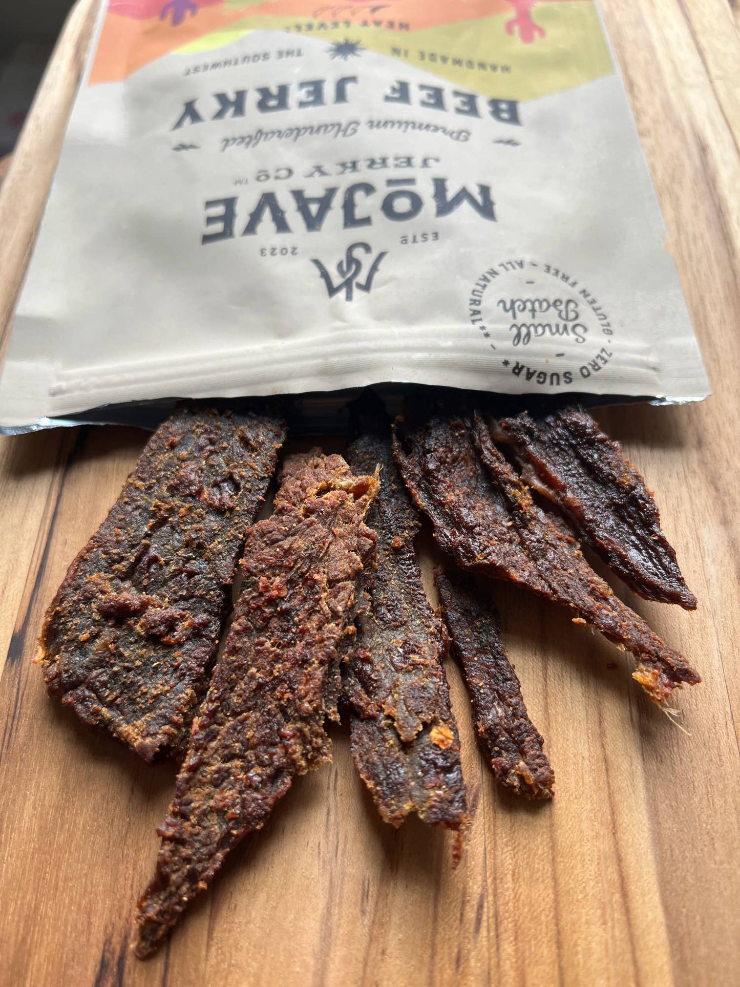 Mojave Hatch Green Chile Beef Jerky 2oz