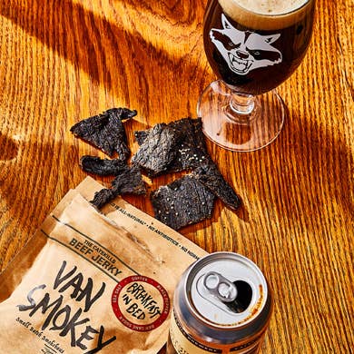 Van Smokey Breakfast in Bed Beef Jerky 2.5oz