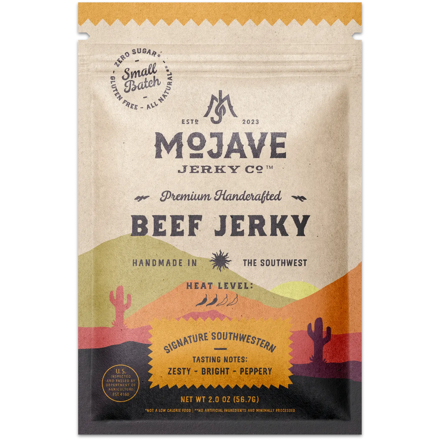 Mojave Signature Southwestern Beef Jerky 2oz