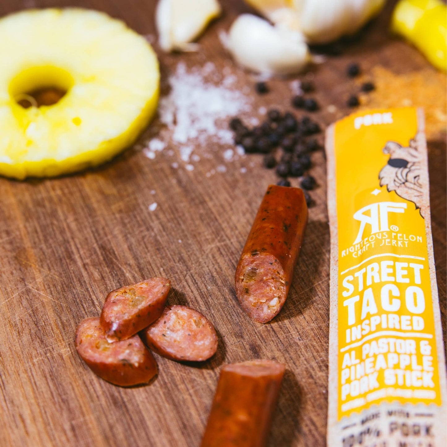 Righteous Felon Street Taco Pork Stick 1oz
