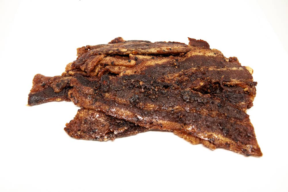 Shiners Stash Apple Pie Moonshine Bacon Jerky 3oz