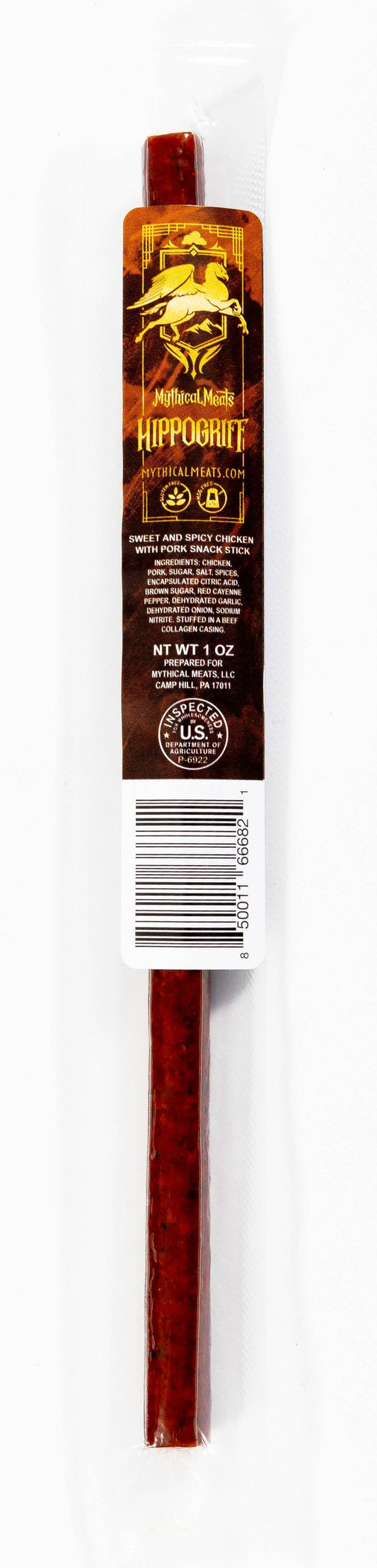 Mythical Meats Original Snack Sticks 1oz