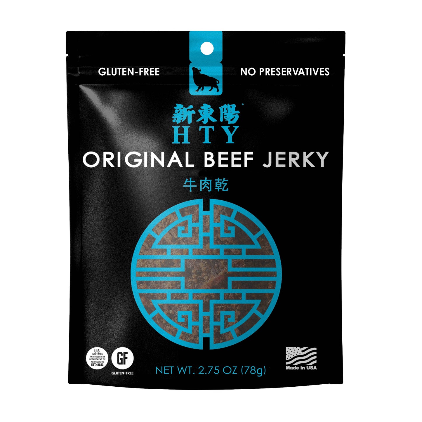 HTY Original Beef Jerky 2.5oz