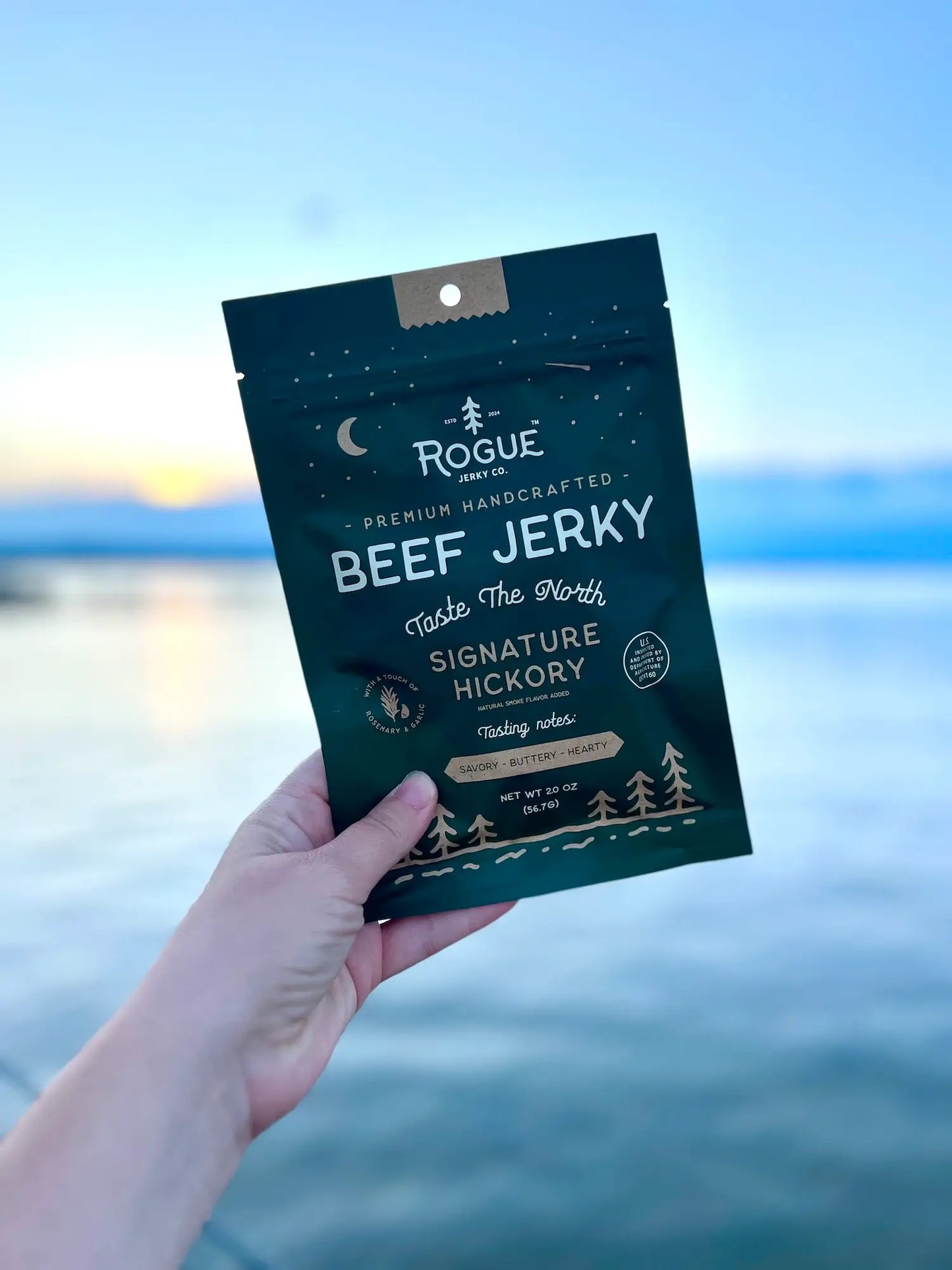 Rogue Jerky Premium Beef Jerky 2oz