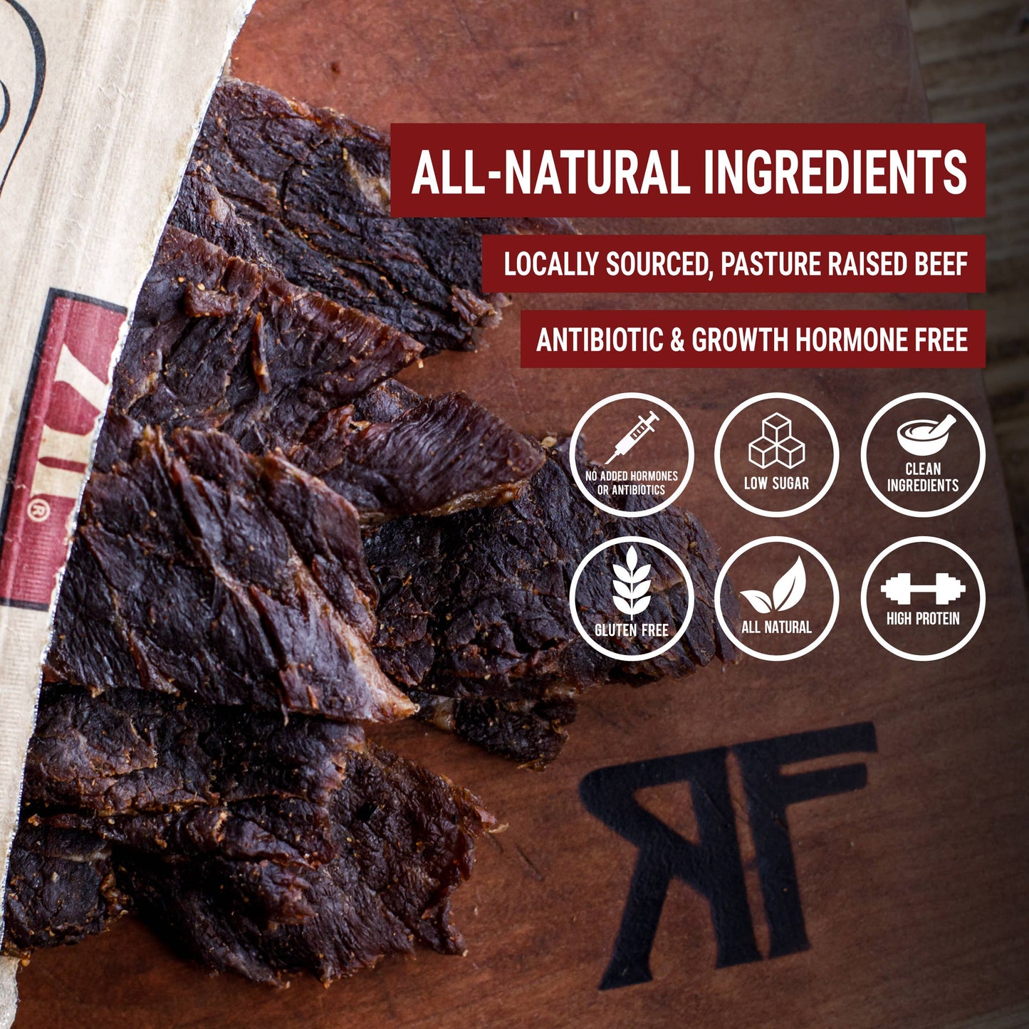 Righteous Felon OG Hickory Beef Jerky 2oz