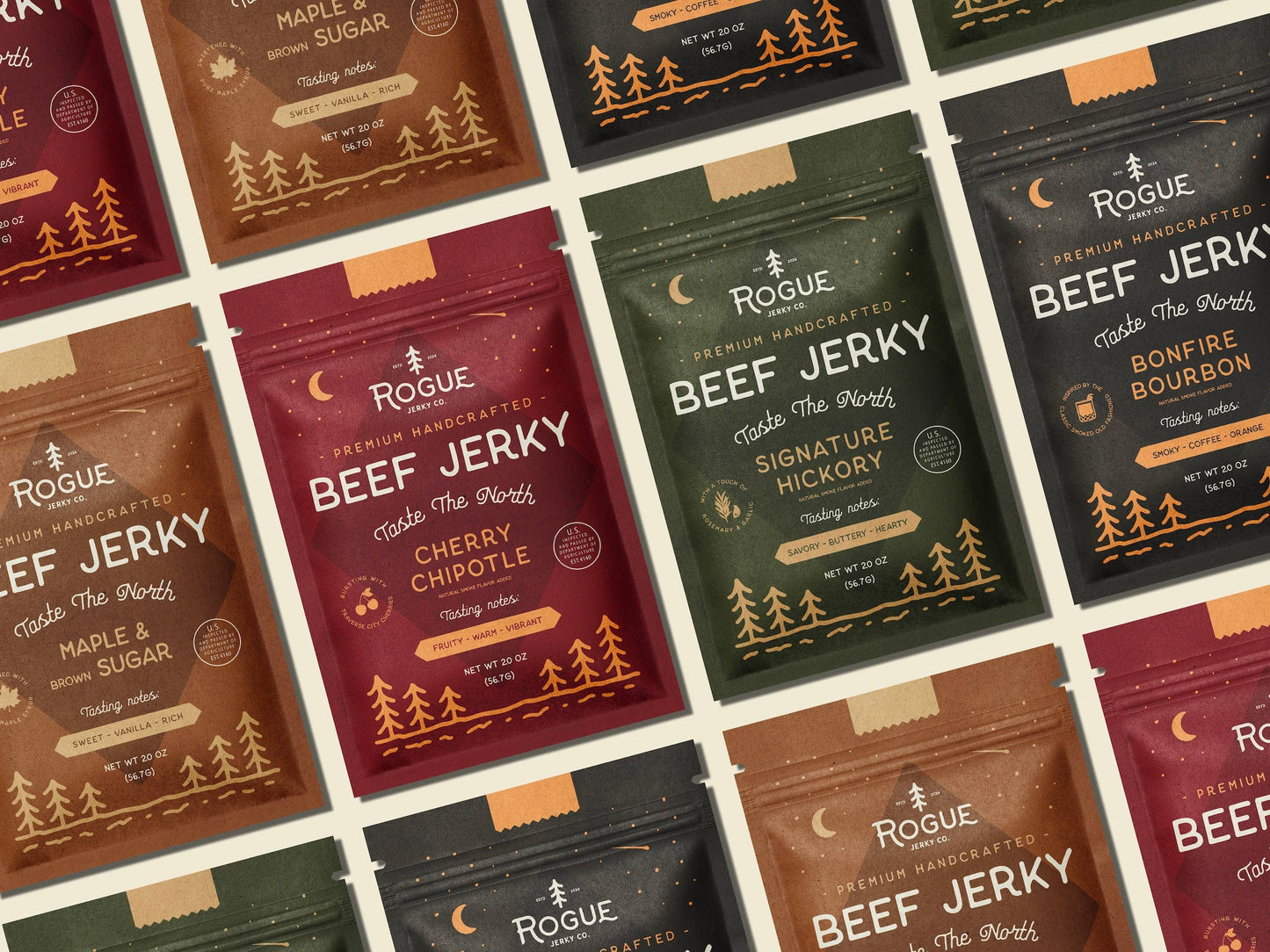 Rogue Jerky Premium Beef Jerky 2oz