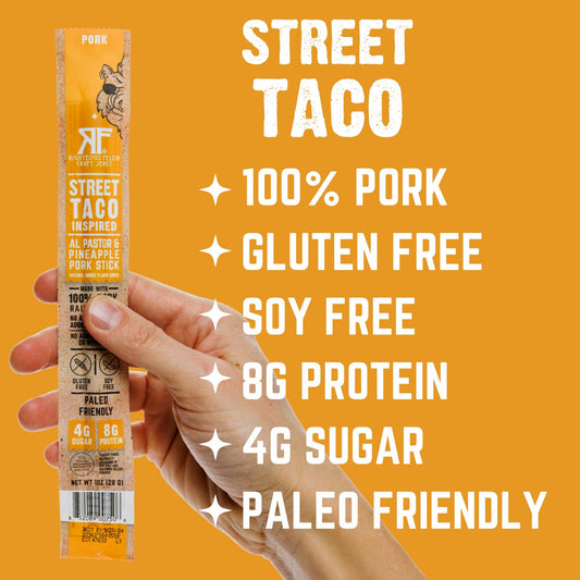Righteous Felon Street Taco Pork Stick 1oz