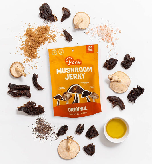Pan's Mushroom Jerky - Original 2.2oz