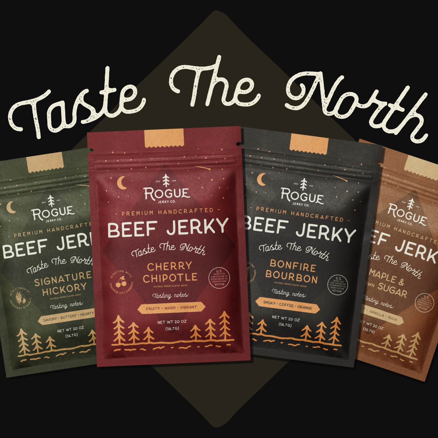 Rogue Jerky Premium Beef Jerky 2oz