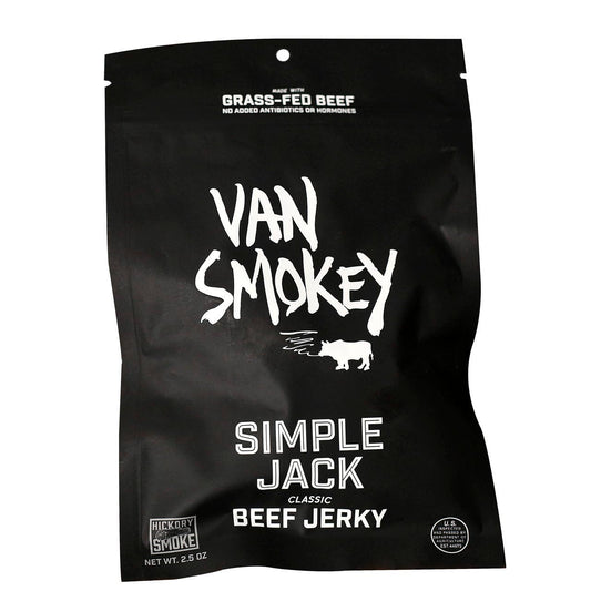 Van Smokey Simple Jack Beef Jerky 2.5oz