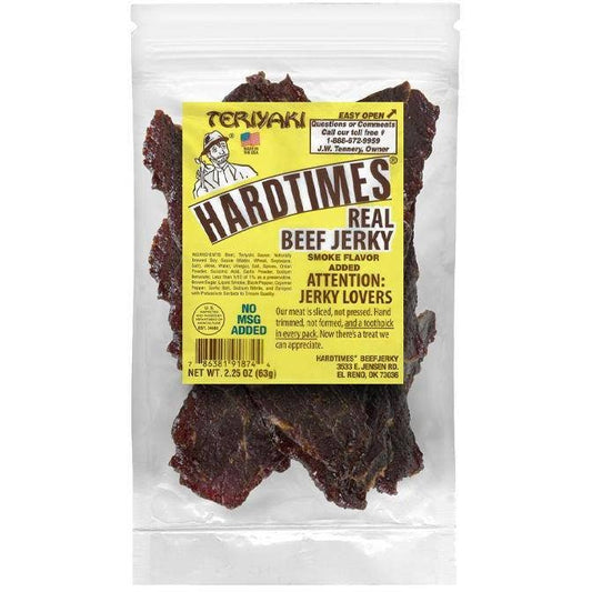 Hard Times Teriyaki Beef Jerky 2.25 OZ